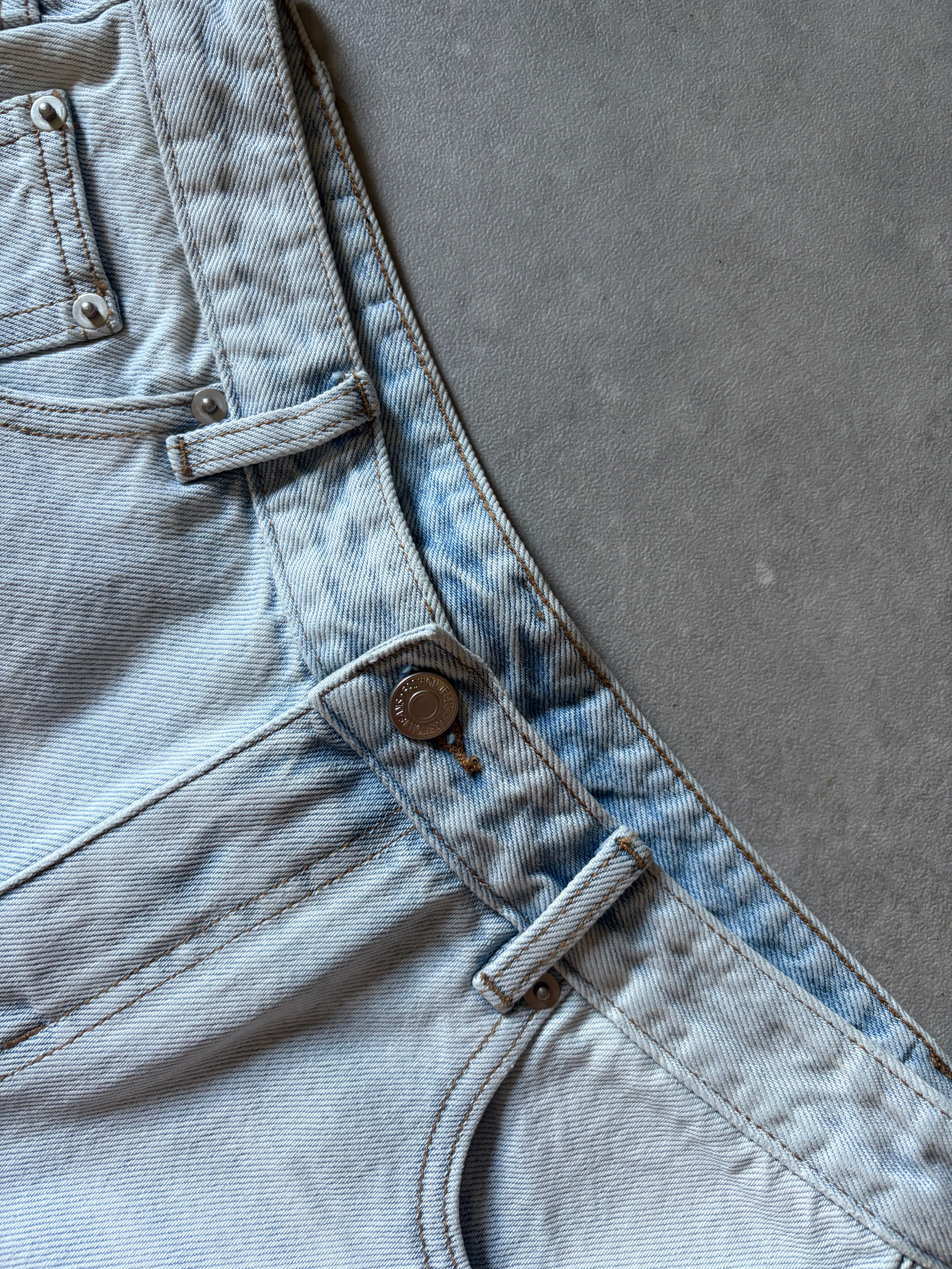 Ace of Hearts Ice-Blue Jorts