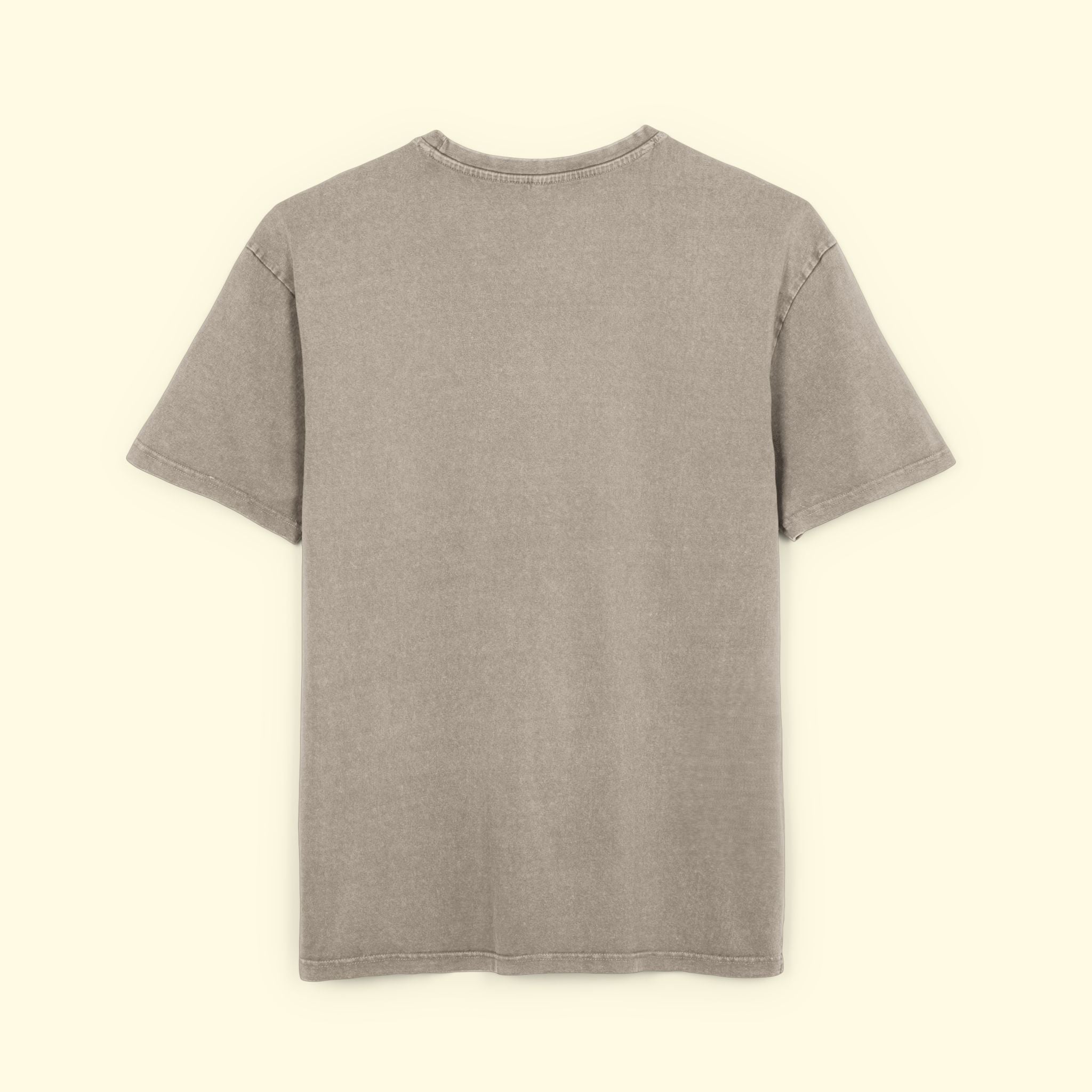 PullOber Acid Washed T-Shirt (Kaki)
