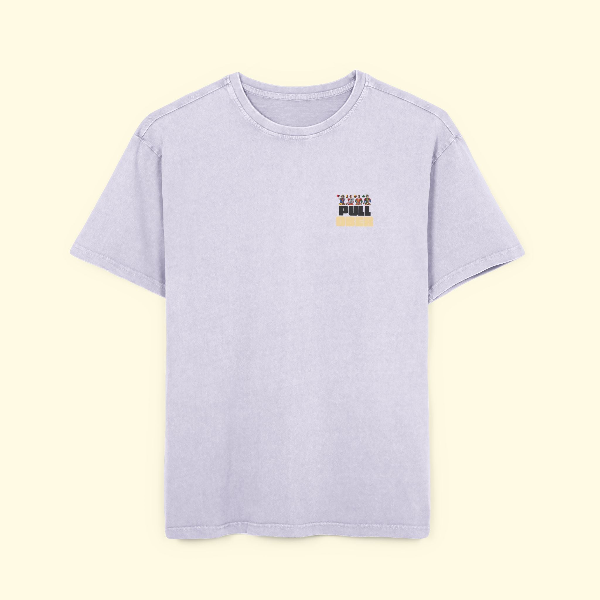 PullOber Acid Washed T-Shirt (Lila)