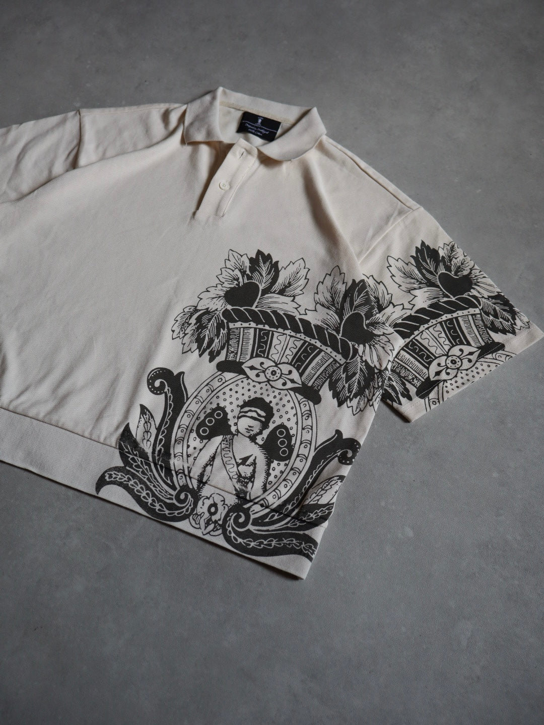 Ace of Hearts Polo (Cream)