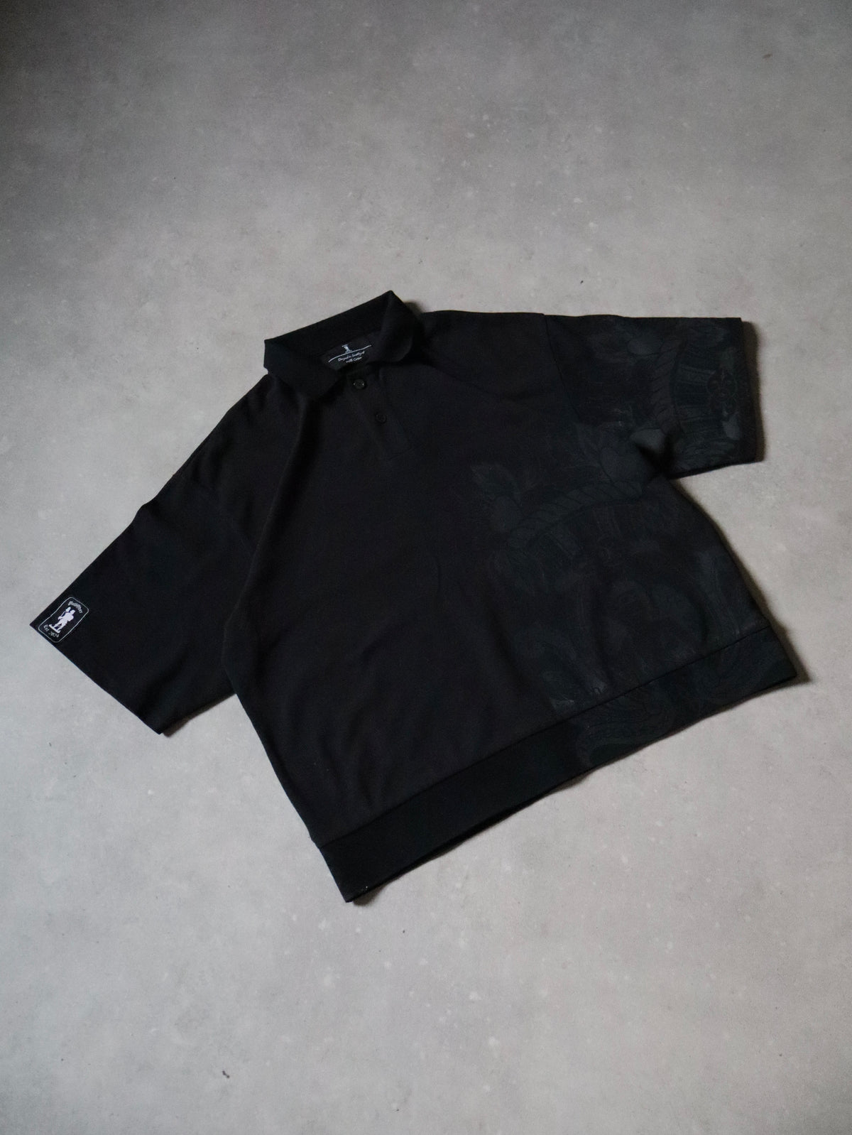 Ace of Hearts Polo (Black)
