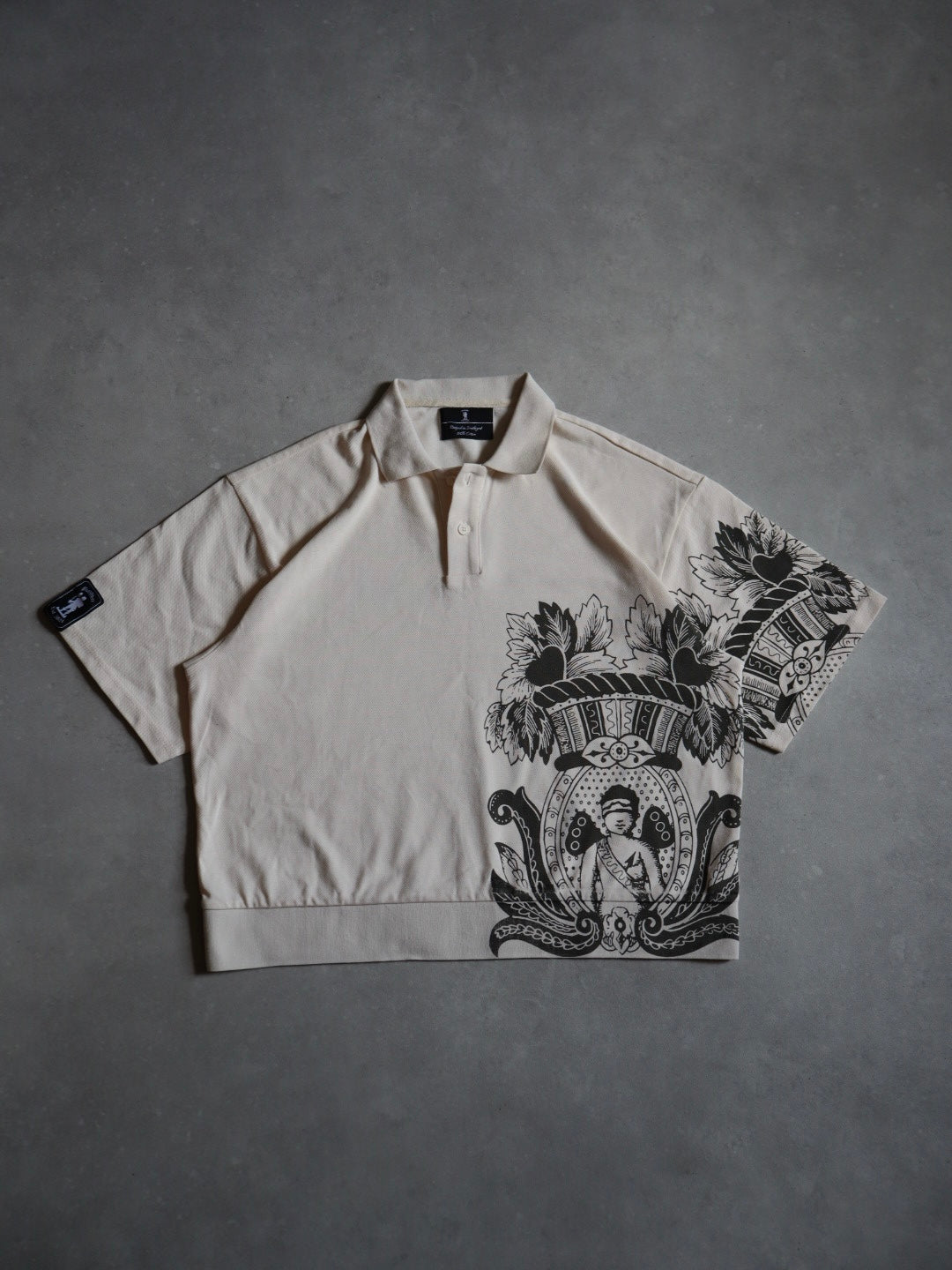 Ace of Hearts Polo (Cream)