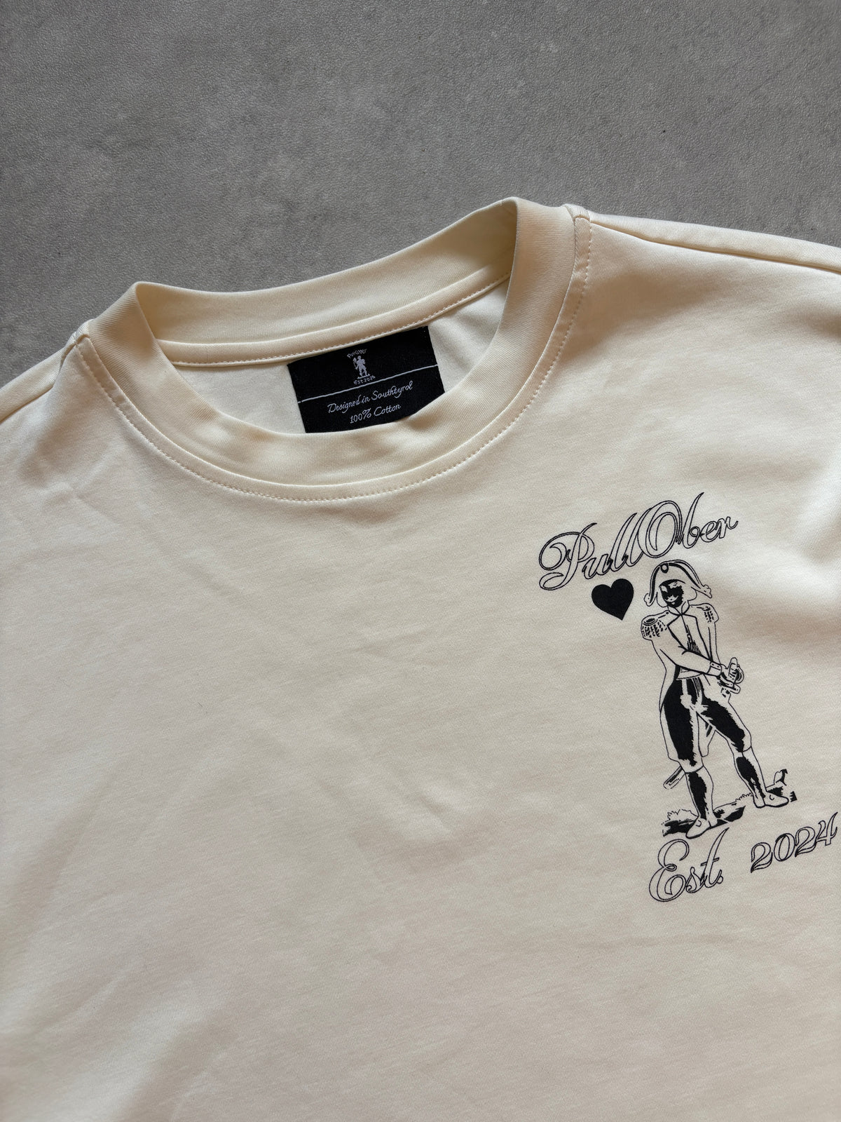 Ober of Hearts T-Shirt (Off-White)
