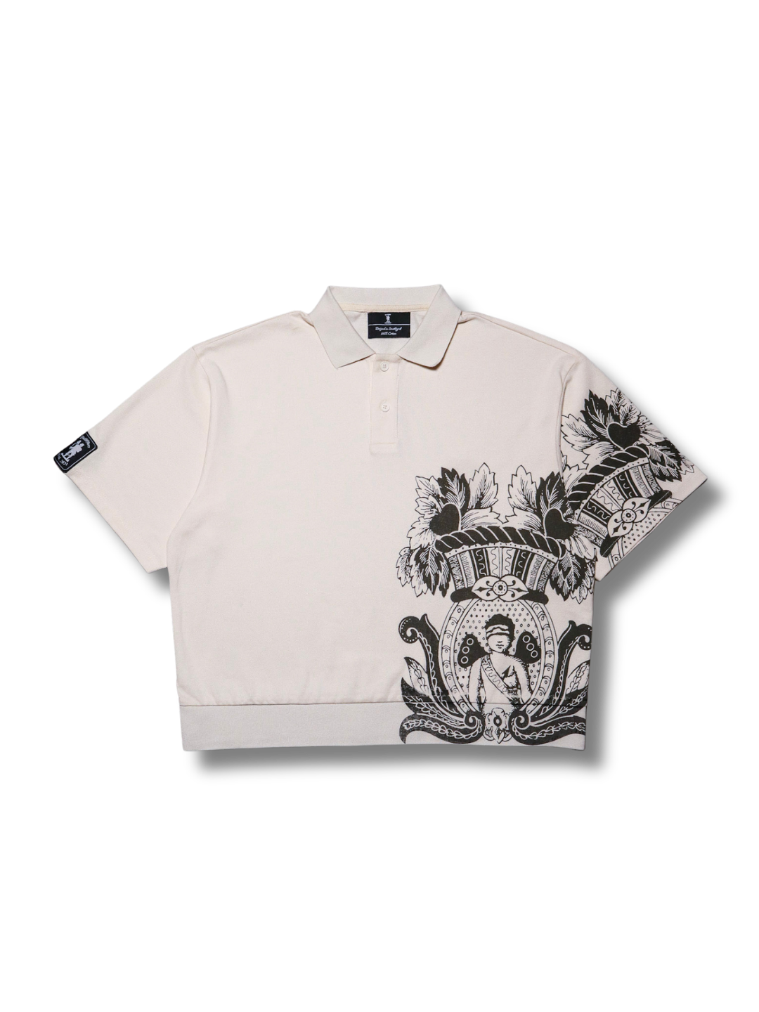 Ace of Hearts Polo (Cream)