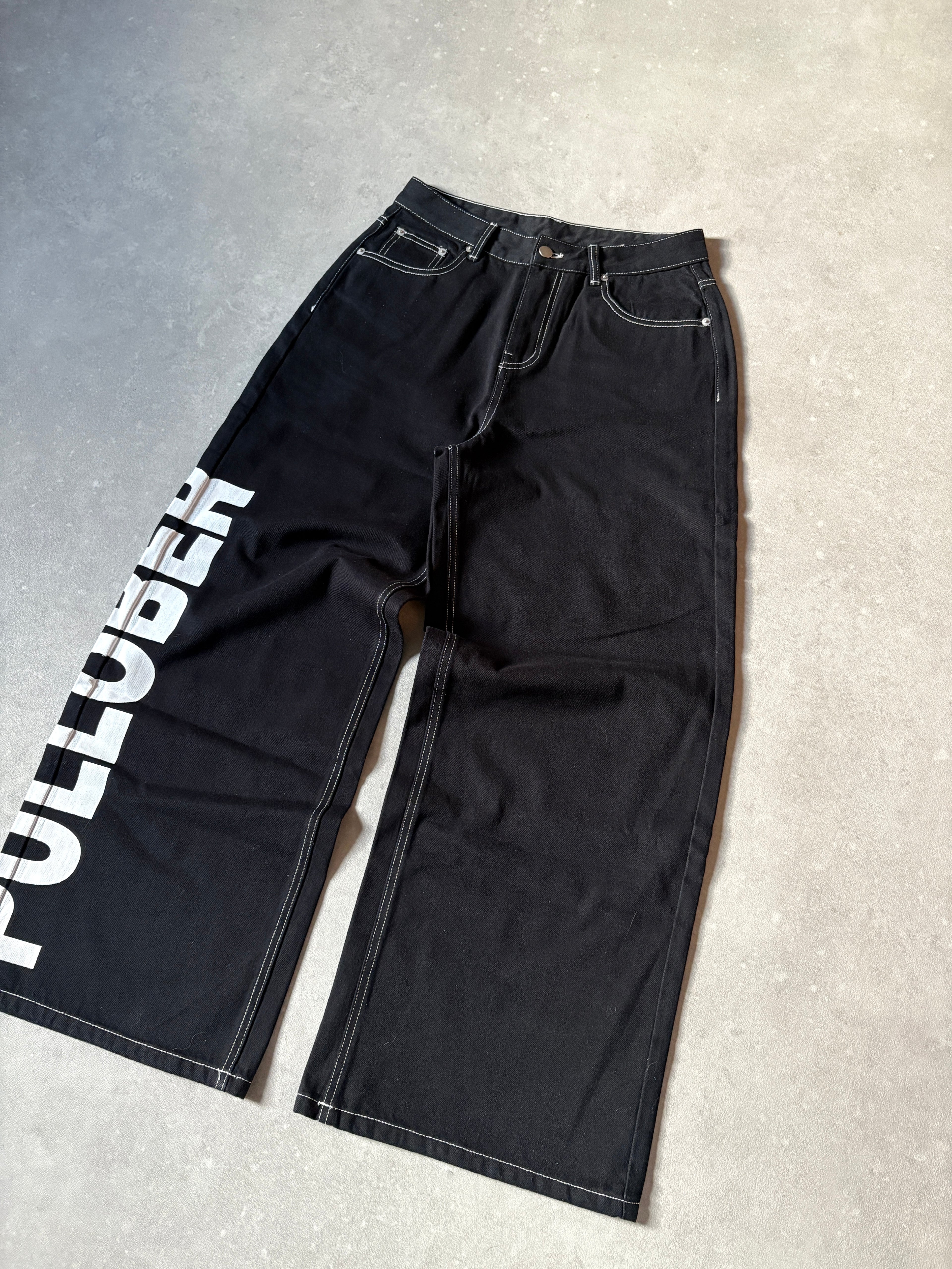 The PullOber Black Denim