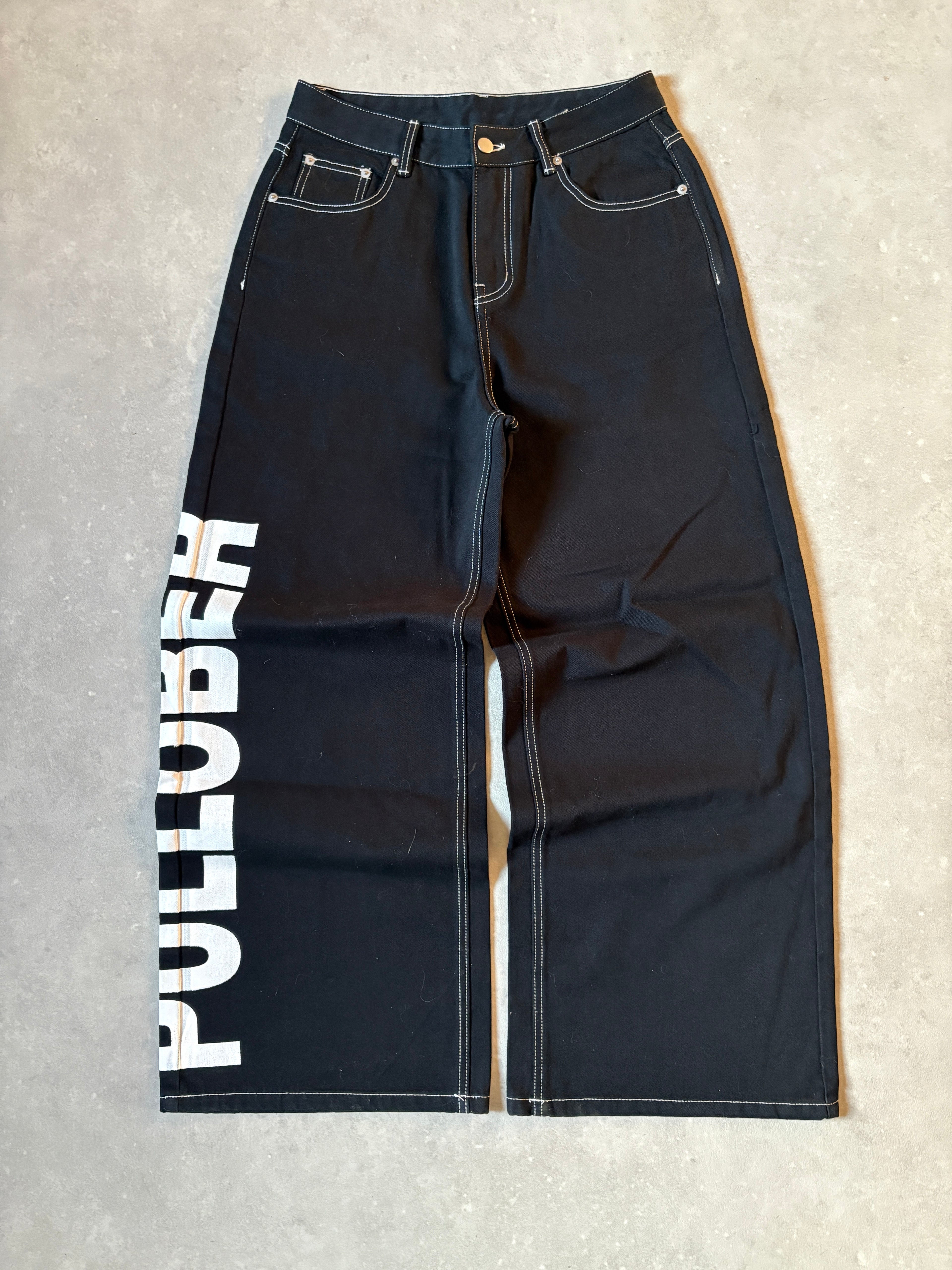 The PullOber Black Denim