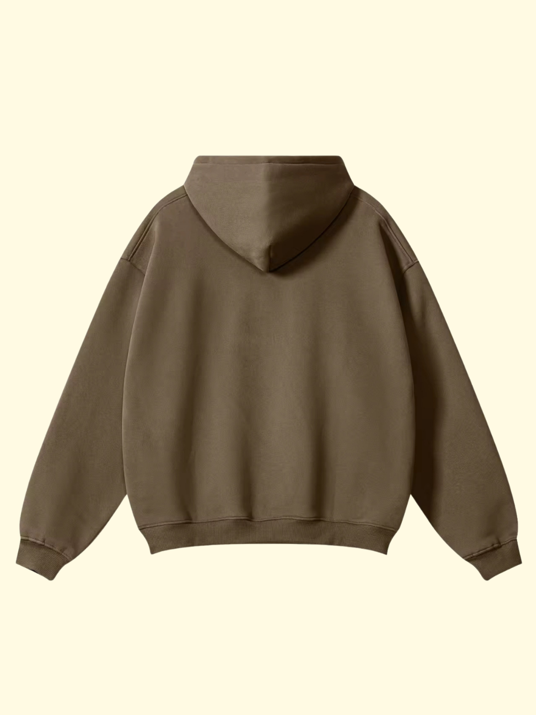 PullOber Full-Zip Brown