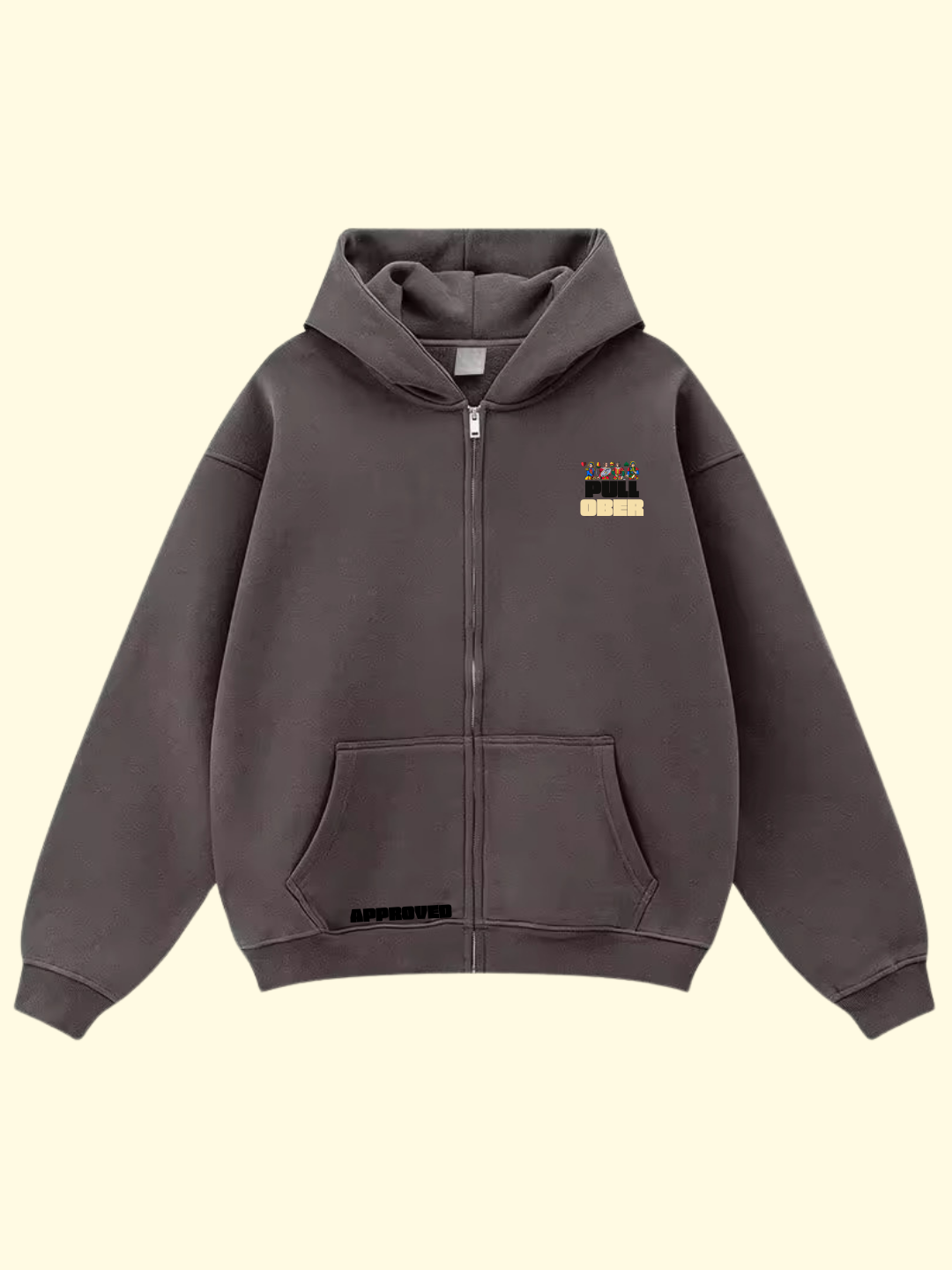 PullOber Full-Zip Purple